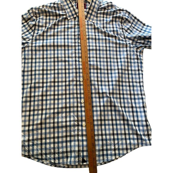 Untuckit Large Slim Fit Nylon Blend Men's Long Sleeve Button‎ Up Shirt - Picture 6 of 7